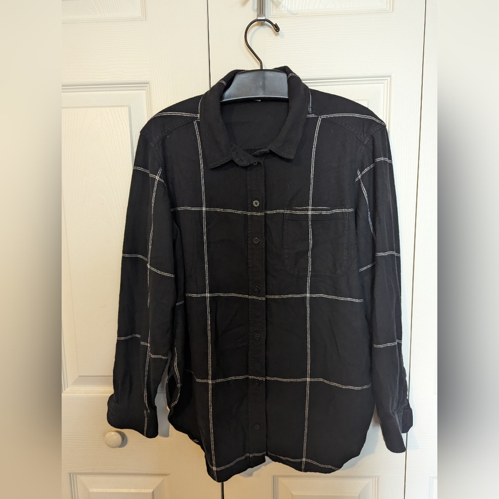 Athleta flannel shirt